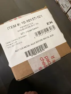 Pokemon TCG SV10 Destined Rivals Booster Box Case SEALED - Image 2