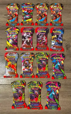 Pokemon Sealed Sleeved Booster packs - Image 1