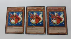 3x WATTSQUIRREL MONSTER 1ST EDITION STBL-EN029 RARE YUGIOH NM / UNPLAYED - Image 1