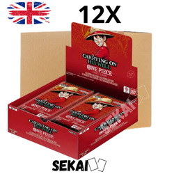 ONE PIECE OP13 CASE SEALED CARRYING ON HIS WILL 12 BOOSTER BOX ENGLISH OP-13 13 - Image 1