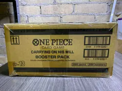 OP-13 One Piece Carrying On His Will English Booster Box OP13 Sealed Case - Image 2