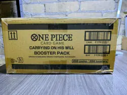 OP-13 One Piece Carrying On His Will English Booster Box OP13 Sealed Case - Image 4