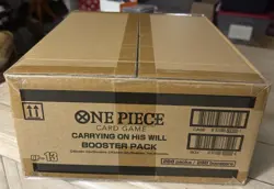 OP-13 One Piece Carrying On His Will English Booster Box OP13 SEALED CASE USA 📈 - Image 2