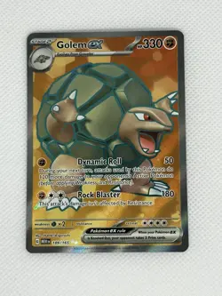 Pokemon TCG Golem ex 189/165 Sv: Scarlet & Violet 151 Holo Pokemon Card Ultra - Image 2