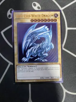 Yugioh Blue-Eyes White Dragon Ultimate Rare OP28-EN001 VLP #2 - Image 1