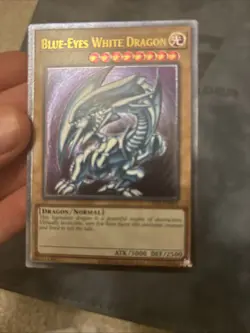 Yugioh OP28-EN001 Blue-Eyes White Dragon Ultimate Euro NM purple video wow - Image 4