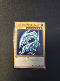 Yugioh! Blue-Eyes White Dragon Ultimate Rare OP28-EN001 #2 - Image 1