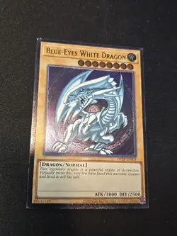 Yugioh! Blue-Eyes White Dragon Ultimate Rare OP28-EN001 #2 - Image 2