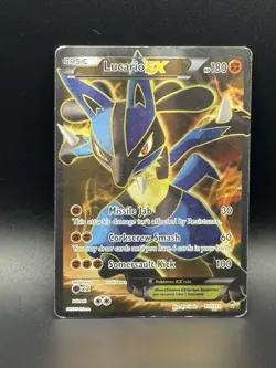 Pokemon Lucario EX Full Art Ultra Rare 107/111 XY Furious Fists Hp - Image 1