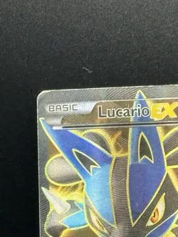 Pokemon Lucario EX Full Art Ultra Rare 107/111 XY Furious Fists Hp - Image 3