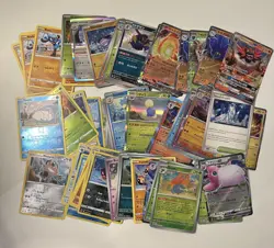 Pokemon 2300 Card Bulk Lot Lightly Played-Damaged Common/Uncommon/Rare/UltraRare - Image 2