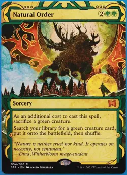 Natural Order Strixhaven Mystical Archive NM Mythic Rare CARD (510084) ABUGames - Image 1