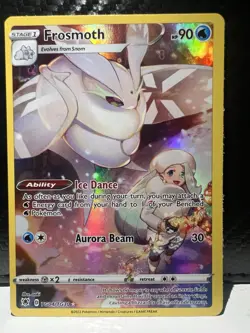 Pokemon TCG Frosmoth Astral Radiance Holo Ultra Rare Full Art Card TG04/TG30 - Image 1