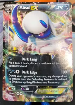 Pokemon Absol EX XY62 XY Promo Holo 170 HP English TCG Card - Image 1