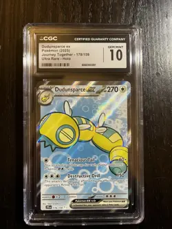 Pokemon Dudunsparce EX TCG Holo Ultra Rare Card 178/159 Sv09: Journey Together - Image 1