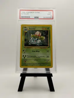 Pokemon TCG Ivysaur Base Set, Card 30/102, PSA Mint 9 - Image 1
