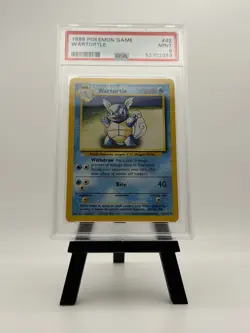 1999 Pokemon Base WARTORTLE Card #42/102 PSA 9 - Image 1