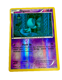 ELGYEM Reverse Holo Pokemon Card (2015) Breakthrough 73/162 HP 50 - Pokemon TCG - Image 1