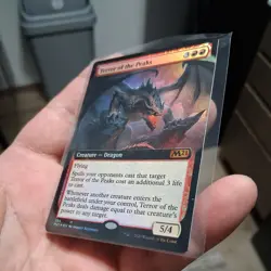 1x Terror of the Peaks ~ Extended Art NM-Mint, English Core Set 2021 MTG Magic - Image 4