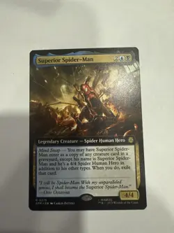 Superior Spider-Man Extended Art 0275 MTG Marvel's Spider-Man Rare NM - Image 1