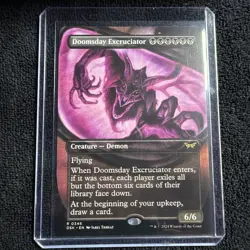 Doomsday Excruciator (Borderless) Duskmourn: House of Horror Regular - Image 3