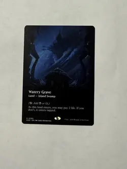 Watery Grave Borderless EOE 286 (MTG Edge of Eternities 2025) - Image 1
