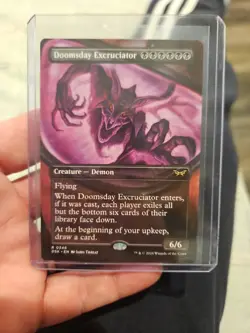 MTG DSK Doomsday Excruciator (Borderless) Duskmourn: House of Horror R 346 - Image 1