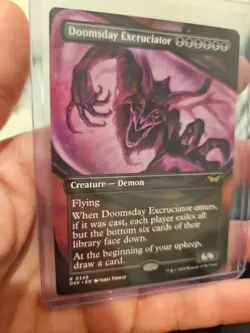 MTG DSK Doomsday Excruciator (Borderless) Duskmourn: House of Horror R 346 - Image 3
