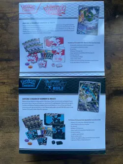 Pokemon TCG Black Bolt and White Flare ETB - FACTORY SEALED ( 2 ETBS - 1 Each) - Image 2