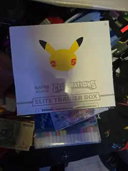 Pokemon Celebrations Elite Trainer Box New Sealed - Image 1