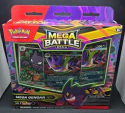 POKEMON TCG MEGA BATTLE DECK MEGA GENGAR EX FACTORY SEALED FREE SHIPPING! - Image 1