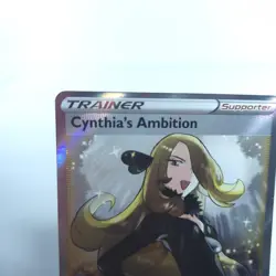 Pokemon TCG Cynthia's Ambition 169/172 Brilliant Stars Full Art NM Or Mint - Image 4