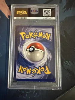 1999 POKEMON BASE SET UNLIMITED #4 CHARIZARD-HOLO PSA 4 - Image 2
