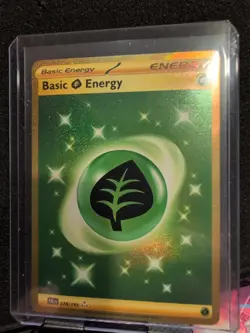 TCG Pokemon Scarlet & Violet Paldea Evolved 278/193 Gold - Grass Energy NM - Image 1