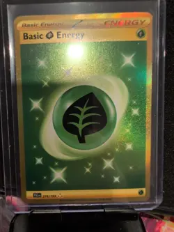 TCG Pokemon Scarlet & Violet Paldea Evolved 278/193 Gold - Grass Energy NM - Image 2