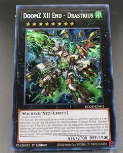 Yugioh! DoomZ XII End - Drastrius - DOOD-EN045 - Secret Rare - 1st Edition Near - Image 1