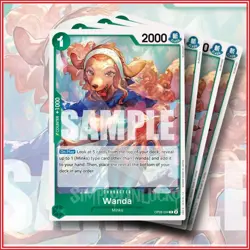 ONE PIECE TCG: Wanda OP08-034 x4 | Rare Two Legends - Image 1
