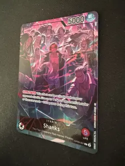 One Piece TCG Shanks Leader OP09-001 English - 2nd anniversary - Image 2