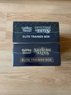 Pokemon TCG Hidden Fates and Shining Fates ETB Bundle Brand New and Sealed - Image 4