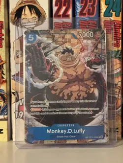 TR Monkey D. Luffy OP13 English One Piece TCG Card Treasure Rare M/NM - Image 1