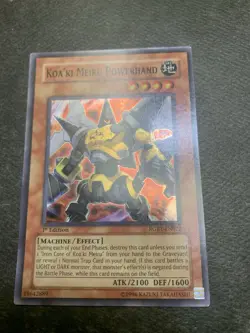 Yu-Gi-Oh! TCG Koa'ki Meiru Powerhand RGBT-EN022 1st Edition Super Rare NM Card - Image 1