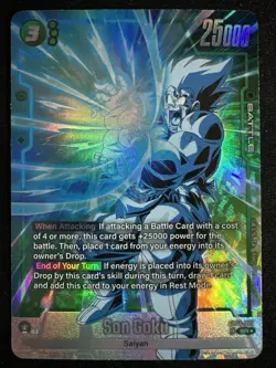 Son Goku FB04-059 Alternate Art Dragon Ball Super Fusion World Eng Card - Image 1