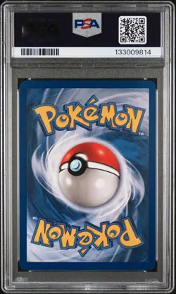 1999 POKEMON FOSSIL #5 GENGAR-HOLO PSA 8 - Image 2