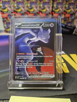 Team Rocket’s Mewtwo ex 281/217 SIR Secret Ascended Heroes Pokemon NM - Image 1