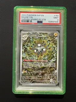Surging Sparks Magneton 159 Pokemon Center Promo - PSA 9 EBay Gradedguard - Image 1