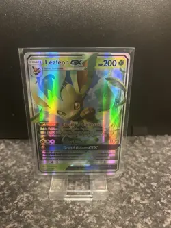 Pokemon TCG Leafeon GX Ultra Prism Card 13/156 Ultra Rare | Near Mint - Image 1