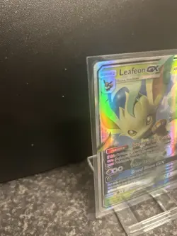 Pokemon TCG Leafeon GX Ultra Prism Card 13/156 Ultra Rare | Near Mint - Image 2