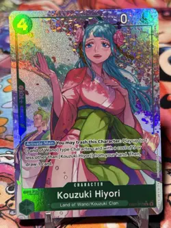 KOUZUKI HIYORI - One Piece EB01-013 - R Rare - Extra Booster Memorial Collection - Image 1