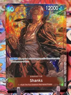 SHANKS - One Piece OP06-007 - AA Alt Art Super Rare SR - Wings of the Captain - Image 1
