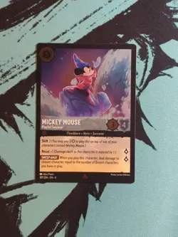 Disney Lorcana - Ursula’s Return - Mickey Mouse - (Cold Foil) - 187/204 - Image 1